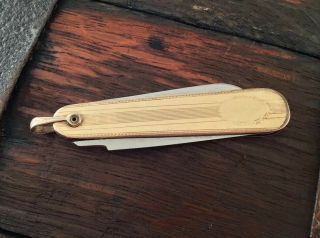 Antique Gold Filled Folding Pocket Knife / Watch Fob - No Monogram