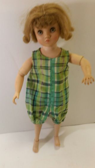 Vintage 16 " Madame Alexander Doll - Jointed Arms Legs & Feet - Mme Alexander