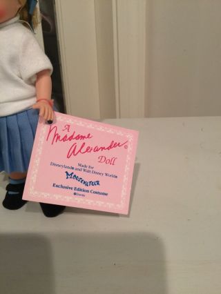 Vintage Madame Alexander Mouseketeer 8 Inch Doll