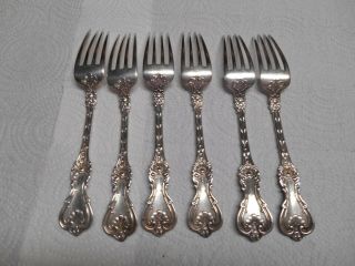 Set of 6 Wallace King Edward Sterling Silver 6 7/8 