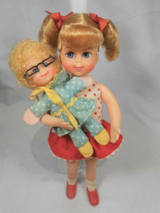 Vintage 1967 Mattel Buffy And Mrs Beasley Dolls - Soooo Cute