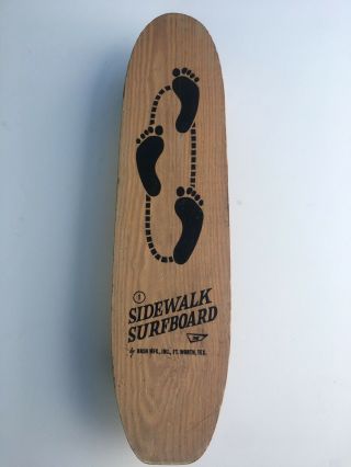 Vintage Nash Sidewalk Surfboard,  60’s Skateboard 1,  Black