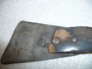 VINTAGE Corn / Cane Knife Old Vintage Primitive Farm Tool - SCRAPER HAND - MADE 4