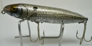 Vintage Fishing Lure,  Heddon Charlie Campbell Zara Spook,  Perch, 4