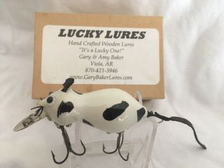 Vintage Fishing Mouse Lure With The Box