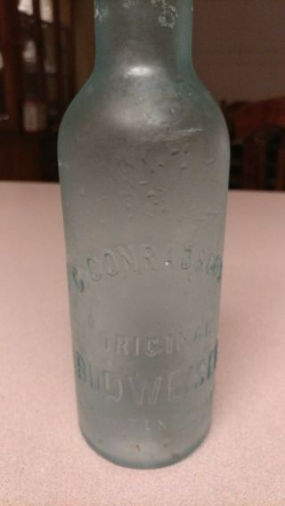 Old Antique Orginal Budweiser bottle 2