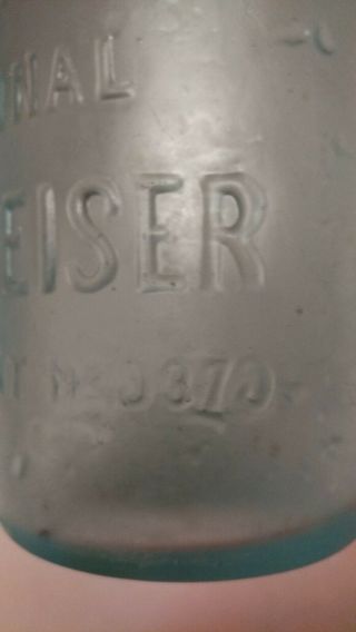 Old Antique Orginal Budweiser bottle 8