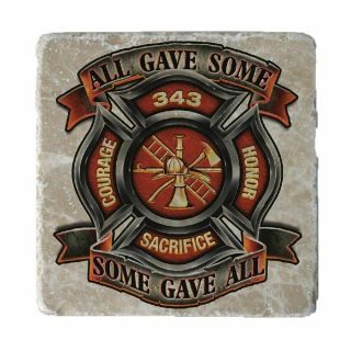 Firefighter 343 All Gave Some Coaster