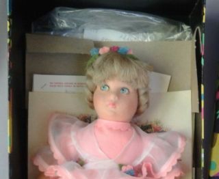 Vintage 1984 Lenci Felt Doll Numbered " Loretta " Minty