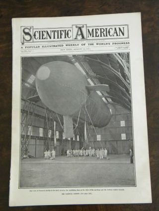 1910 Scientific American August 13 - Wright Patent Suit