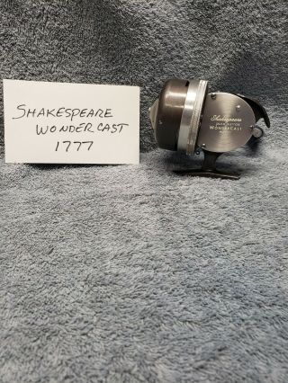 Vintage Shakespeare WonderCast Reel No.  1777 Model EG 2