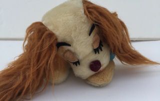 Walt Disney Characters Vintage Lady And The Tramp Puppy Dog Usa Plush 9 " Toy