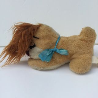 Walt Disney Characters Vintage Lady and the Tramp Puppy Dog USA Plush 9 