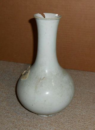 Antique 19th Century Korean Joseon Dynasty Period Celadon Porcelain Vase Korea 3