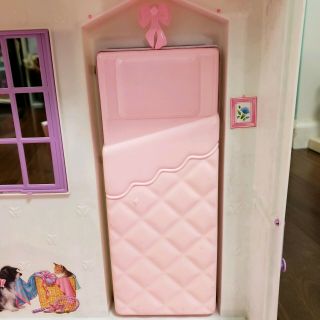 Vintage Barbie Folding Pretty House 16961 Dollhouse Mattel 1996 w/ accessories 6