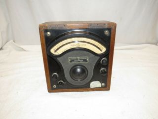 Antique General Electric GE Type P3 Vintage AC/DC Voltmeter 0 - 150,  300V 3