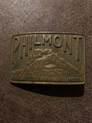 Boy Scouts Of America Philmont High Adventure Belt Buckle,  1970’s