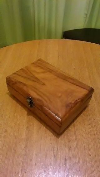 Vintage Walnut Wood Cigarette? Box Lovely Item