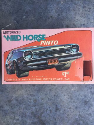 Palmer Plastics Wild Horse Ford Pinto Motorized Plastic Model Kit Car 1702