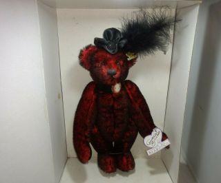 Annette Funicello Collectible Bear,  Vintage Miss Kitty Victorian Bear.