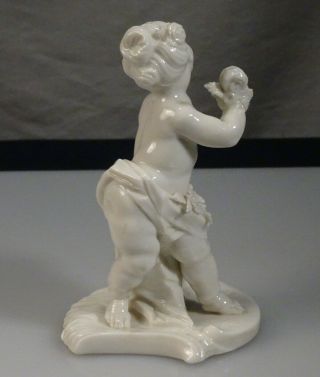 Nymphenburg Germany Porcelain Putti Putto Figurine 417 - 57155 3