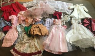 Vtg Hand Made Doll Clothes For 11 1/2 " Dolls Barbie And Barbie - Type 1960 
