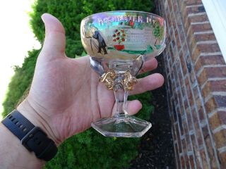 1911 Westmoreland Carnival Glass Shrine Champagne Pittsburgh Pa Rochester Ny