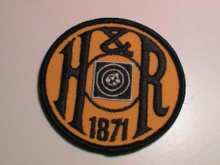 H & R Harrington & Richardson Since 1871 Rifle Shotgun Pistol Gun Hunting Patch