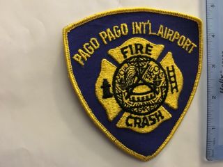 Pago Pago International Airport Crash Rescue America Samoa Territory