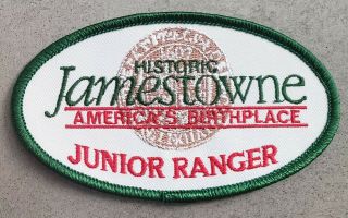 Junior Ranger Patch Historic Jamestowne