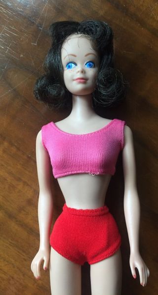 Barbie Vintage 1962 Brunette Midge Doll In Suit - Fantastic