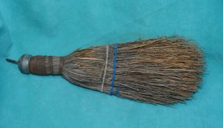 Primitive Vintage Whisk Broom Or Dust Brush Naturally Aged & Worn Farmhouse