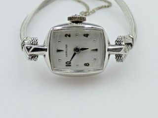 Vintage Ladies Hamilton 10k Rgp Very Watch.