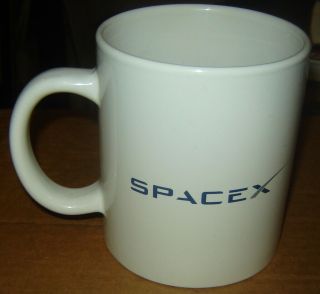 Spacex Coffee Tea Xl White Cup Mug Rocket Elon Musk Tesla Space Mars Moon Nasa