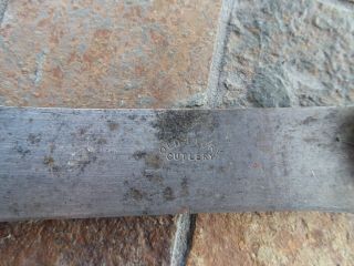 Antique Old Glory Cutlery Knife Butcher Skinning Knife 12 