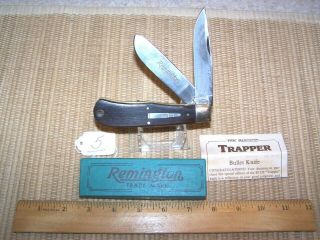 Vintage Remington Umc R1128 Trapper Bullet Knife - W/paperwork