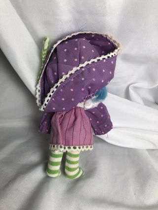 Vintage Strawberry Shortcake Plum Puddin ' Pudding Doll Figure with Attached Hat 4