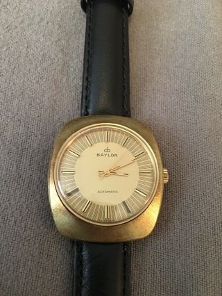 Vintage Men’s Baylor Automatic Watch