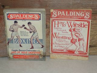 2 Antique 1926 Spalding 