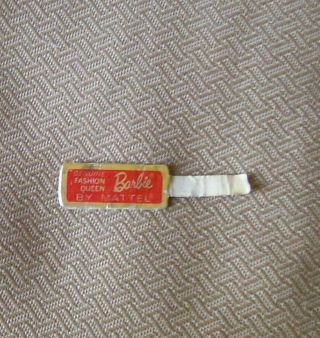 Vintage Arm Tag Hard To Find For Japan Fashion Queen Barbie Doll From 1960 