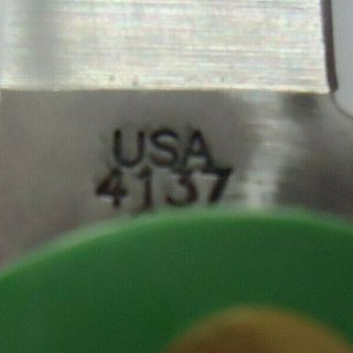 CASE XX John Deere Green Sod Buster Jr Hunting Pocket Knife 4137 6