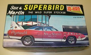 Vintage Johan Sox And Martin Superbird Scale Model Unbuilt