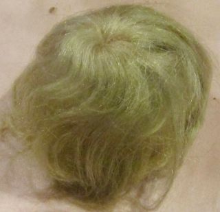 G77 Best Antique 6 - 7 " Mohair Boy Doll Or Baby Wig For Antique Bisque Doll