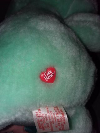 ❣❣Vintage 1983 Care Bear Bedtime Bear❣ 13” Tag Number 60230 Plush❣VGUC Must See❣ 5