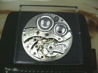 Antique Illinois Pocket Watch Movement,  Autocrat,  12s,  17j,  Runs For Parts/repair