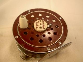 Vintage Old Fishing South Bend Finalist 1122 Fly Reel 4 Lure Bait Tackle Rod