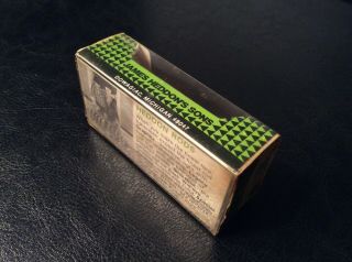 Vintage Fishing Lure Box (heddon,  Empty,  Green Box