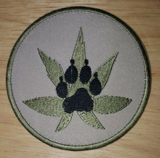 Federal Police K9 Us Military Canine Drug Detection Afghanistan Made K - 9 Patch