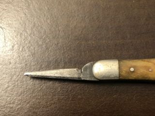 Vintage Antique Mini Bone Coke Bottle 2 Blade Pocket Knife 5