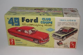 Amt 1949 Ford Club Coupe,  3 In 1 Model Box Only,